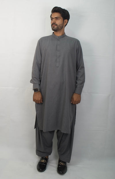 SLIM FIT - SHALWAR KAMEEZ (Malaysia Gray)