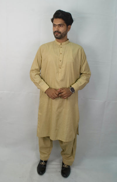 REGULAR FIT - SHALWAR KAMEEZ (Mustard)