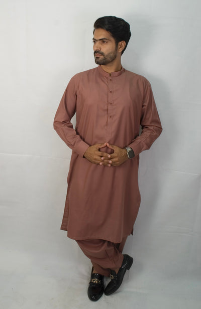 REGULAR FIT - SHALWAR KAMEEZ (Wine)