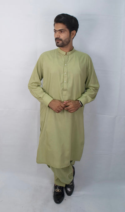 REGULAR FIT - SHALWAR KAMEEZ (Pistachio)