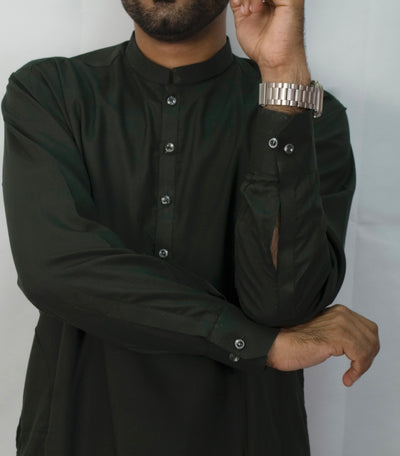 SLIM FIT - SHALWAR KAMEEZ (Green)