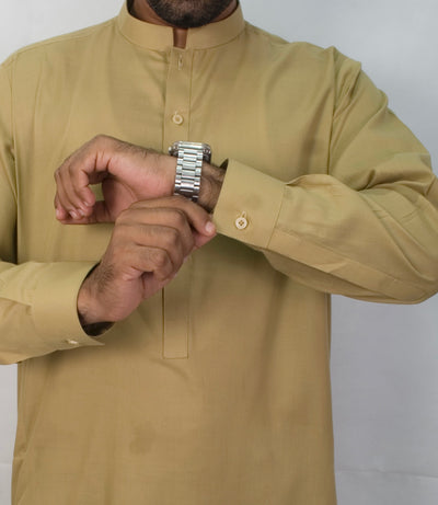 REGULAR FIT - SHALWAR KAMEEZ (Mustard)