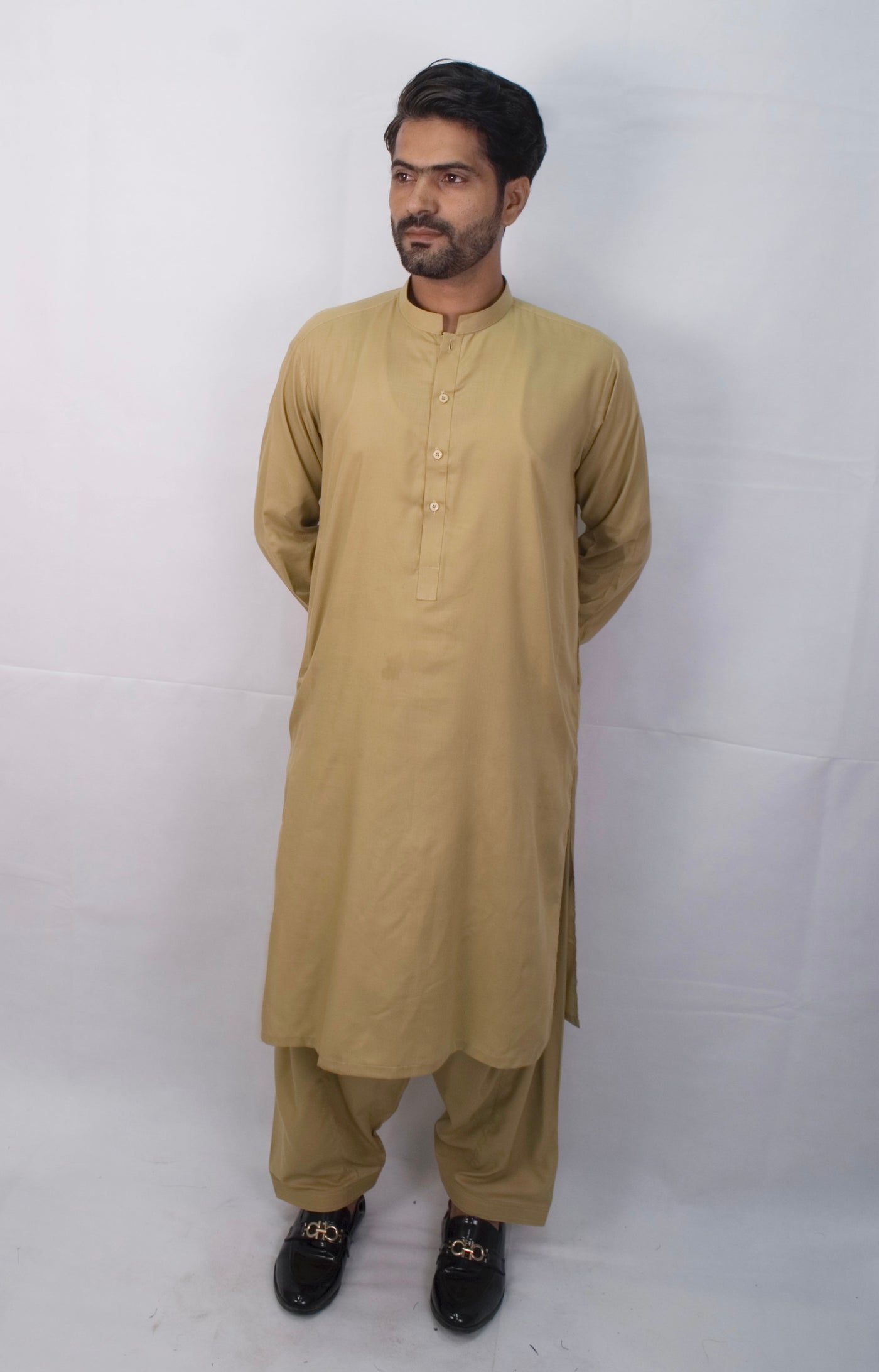 REGULAR FIT - SHALWAR KAMEEZ (Mustard)