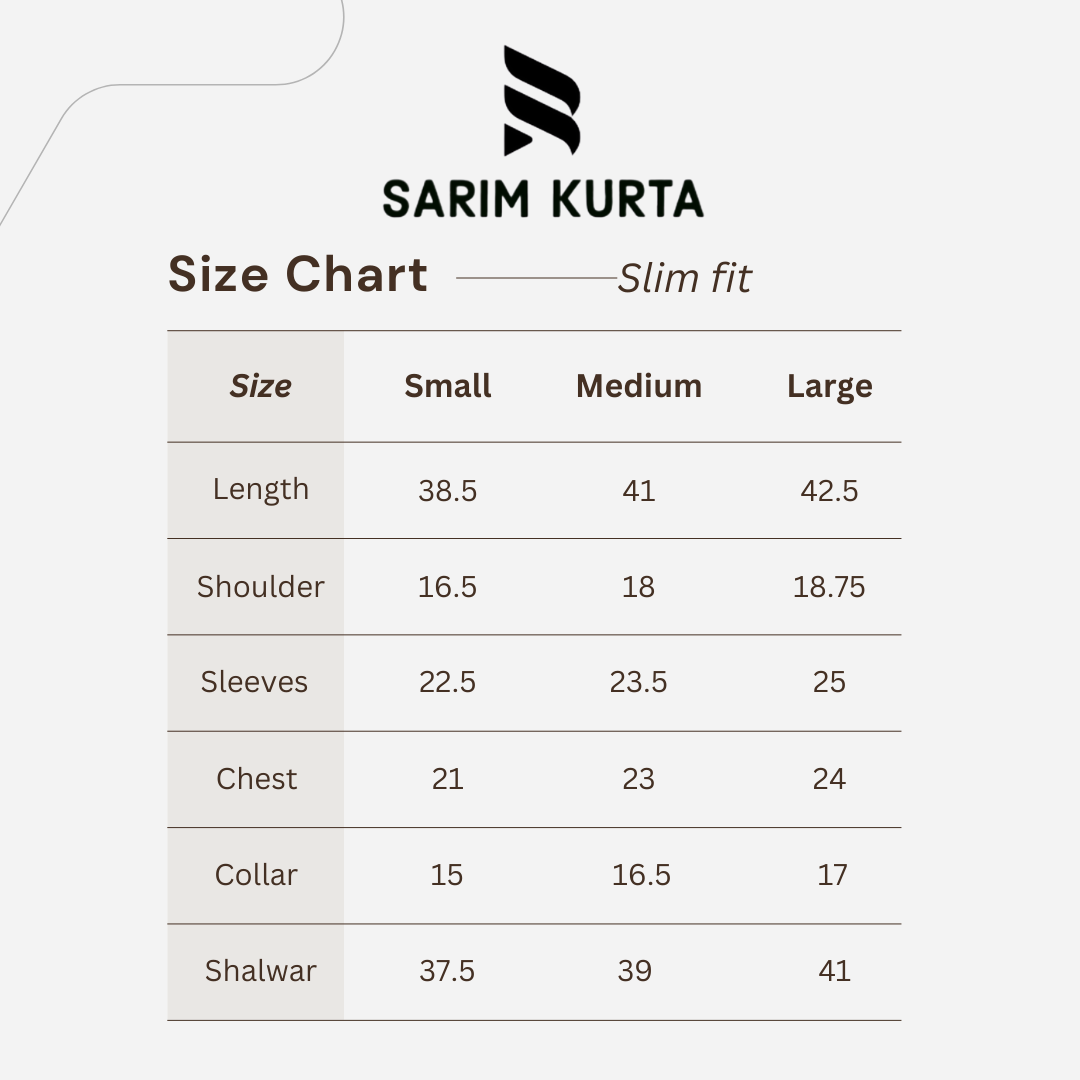 SLIM FIT - SHALWAR KAMEEZ (OFF WHITE)