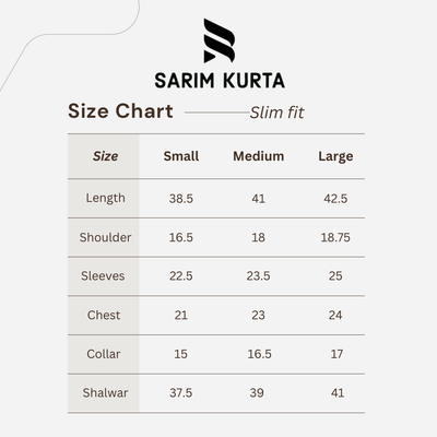 SLIM FIT - SHALWAR KAMEEZ (OFF WHITE)