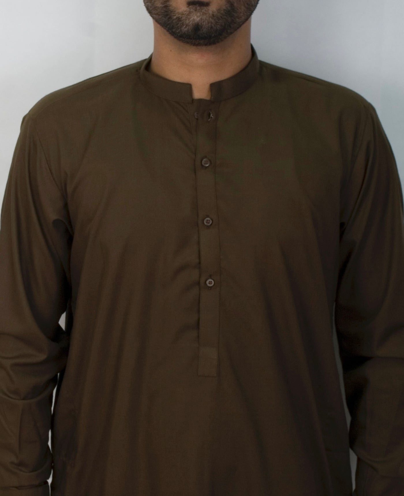 SLIM FIT - SHALWAR KAMEEZ (Choc brown)