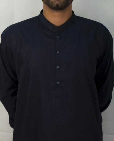 SLIM FIT - SHALWAR KAMEEZ (Navy blue)